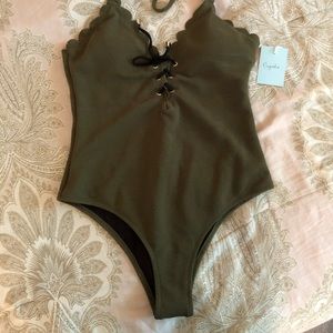 Cupshe One Piece Bathing Suit - New with Tags